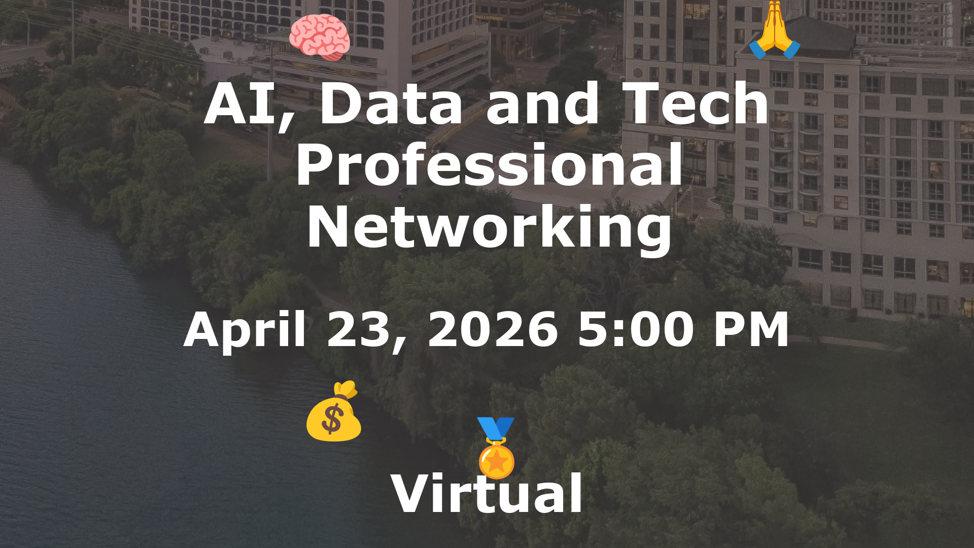 AI, Data and Tech Professional Networking event image